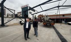 Başkan Cönger Kapalı Pazar Projesini İnceledi