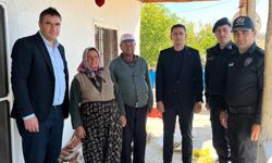 Kaymakam Kayatürk’ten Gazi Hayati Kargın’a Ziyaret