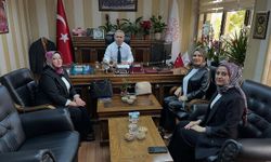 Kadın ve Aile Derneği’nden Müdür Ergeç’e Ziyaret