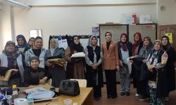 Çelebi’de Kadın Üst Giyim Kursu Açıldı