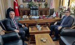 Keskin Kaymakamı’ndan Kültür Müdürü’ne Hayırlı Olsun Ziyareti