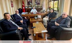 Kırıkkaleli Şairlerden İl Müdürü Ergeç’e Ziyaret