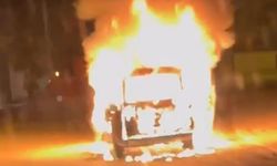 Kırıkkale’de Araç Bir Anda Alev Topuna Döndü!