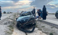 Kırıkkale Keskin yolunda feci kaza