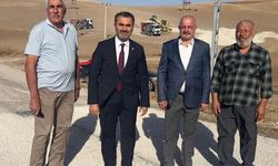 İnziloğlu Köyü yolu yapıldı