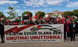 Kırıkkaleli Öğrenciler Filistin İçin Tek Yürek Oldu