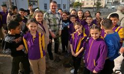 Kırıkkale’de Öğrencilerden Atatürk’e Yeşil Vefa