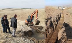 Köylerde Su Arızaları Giderildi, Çalışmalar Sürüyor