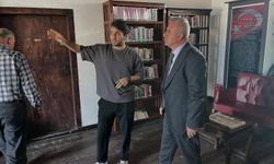 İl Müdürü Ergeç Kütüphane Çalışmalarını İnceledi