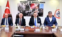 Hisarcıklıoğlu Kırıkkale TSO’da Üyelerle Buluştu