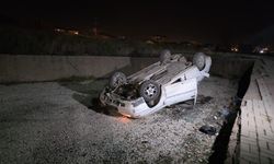 Kırıkkale'de Otomobil Takla Attı: 1 Yaralı