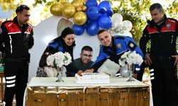 Polislerden Cam Kemik Hastası Buğra’ya Sürpriz Kutlama