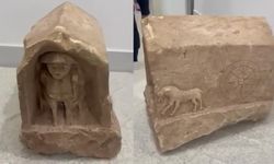 Kırıkkale’de Roma Dönemine Ait Mezar Steli Ele Geçirildi