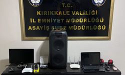 Kırıkkale'de iş yeri Hırsızları yakayı ele verdi