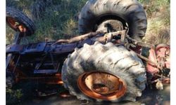 Traktörün altında can verdi