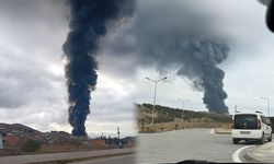 Kırıkkale OSB’de Dumanlar Gökyüzünü Kapladı