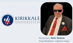 Bekir Akdeniz, 3 Aralık’ta Kırıkkale Üniversitesi’nde