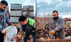 Belediyeden 600 Aileye Kışlık Odun Desteği