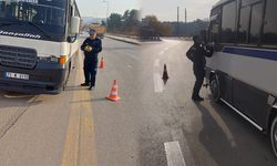 Kırıkkale’de Minibüslere Kış Denetimi Yapıldı