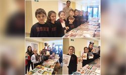 Öğrenciler Kitap Fuarında Kitaplarla Buluştu