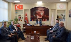 Anahtar Parti Heyetinden Millî Eğitim Müdürlüğü’ne Ziyaret