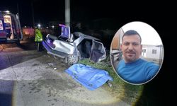 Otomobil Elektrik Direğine Çarptı: 1 Ölü, 2 Yaralı