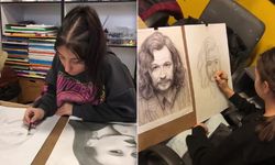 Bilim Merkezi’nde Kara Kalem Çalışmaları Sürüyor