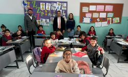 Güney, Bayraktepe İlkokulu’nda Derslere Katıldı