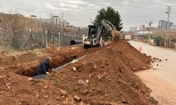 Hacıbey Mahallesi’nde Sel Gideri Çalışmaları Sürüyor