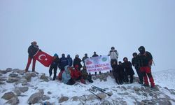 Kale Dağcılık Yılın İlk Zirvesini İdris Dağı’nda Yaptı