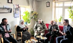 Keskin’de Şehit Ailesine Anlamlı Ziyaret