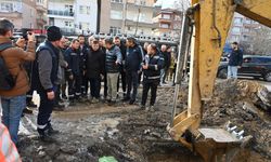 Vali ve Başkan  yangın hakkında bilgi aldı