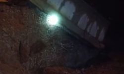 Çalılıöz Mahallesinde korkulu dakikalar