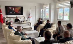 İlçe Protokolü Kaymakamlıkta Buluştu