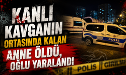 Kavganın Ortasında Kalan Anne Öldü, Oğlu Yaralandı