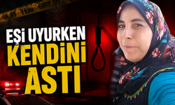 Eşi Uyurken Kendini Astı
