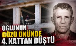 Oğlunun Gözü Önünde 4. Kattan Düştü