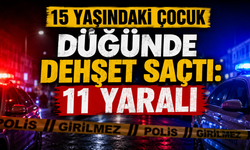 15 Yaşındaki Çocuk Düğünde Dehşet Saçtı: 11 Yaralı
