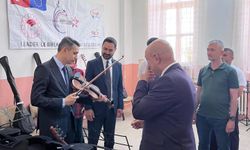 Keskin’de Hacı Taşan Müzik Odasına Ziyaret