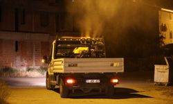Kırıkkale’de Sivrisinek ve Haşerelere Karşı Gece Mesaisi