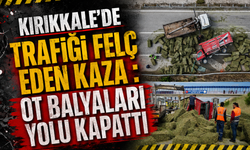 Kırıkkale'de Trafiği Felç Eden Kaza