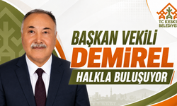 Başkan Vekili Demirel Halkla Buluşuyor