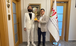 Akif Manaf'a Lübnan-Türkiye Dostluk ve Barış Ödülü