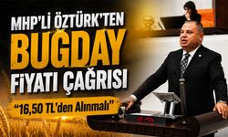 MHP'li Öztürk'ten Buğday Fiyatı Çağrısı