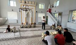 Keskin'de Yaz Kur'an Kurslarına Moral Ziyareti