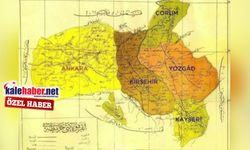 1907 Haritası Kırıkkale'nin İdari Geçmişini Ortaya Koydu
