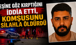 Eşine Göz Kırptığını İddia Etti, Komşusunu Silahla Öldürdü