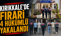 Kırıkkale’de Firari 4 Hükümlü Yakalandı