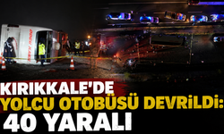 Kırıkkale’de Yolcu Otobüsü Devrildi: 40 Yaralı
