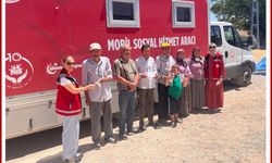 Mobil Sosyal Hizmet Köylere Ulaştı